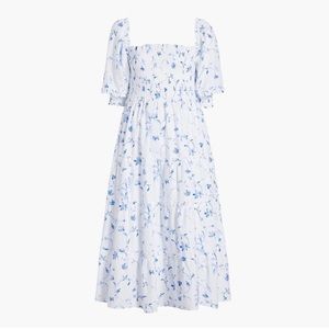 Hill House Home Nap Dress - Blue Botanical